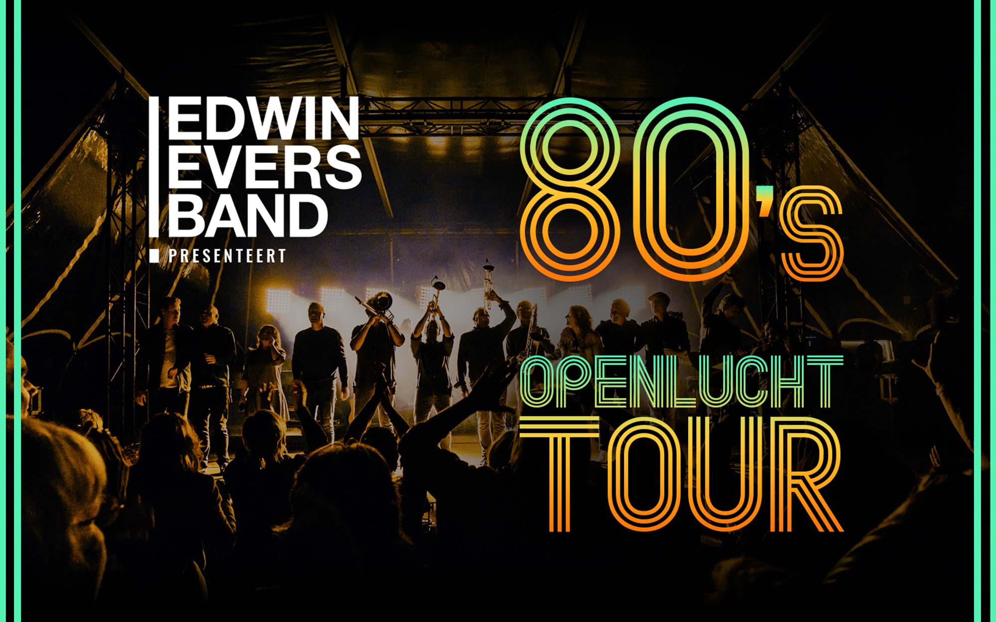 Edwin Evers Band presenteert de 80’S Openlucht Tour - Bostheater